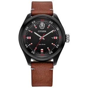 Citizen Men's Chewbacca Date Indicator Eco-Drive Brown Watch 43MM AW5008-06W